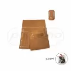 Bolsa de trabajo profesional de 4 bolsillos + soporte para martillo