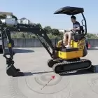 Mini Escavadora a Gasóleo Donker's Evolux 1800 