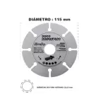 Disco Diamantado Madeira MacFer 115mm
