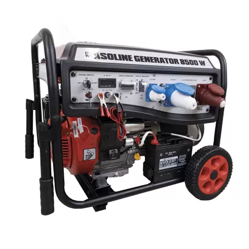 Gerador HECHT Híbrido a Gasolina Trifásico e Monofásico 10kVA