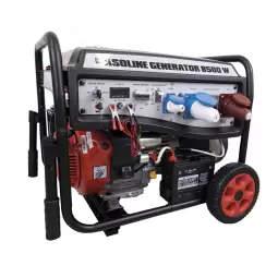 Gerador HECHT Híbrido a Gasolina Trifásico e Monofásico 10kVA