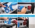 Gerador HECHT Híbrido a Gasolina Trifásico e Monofásico 10kVA
