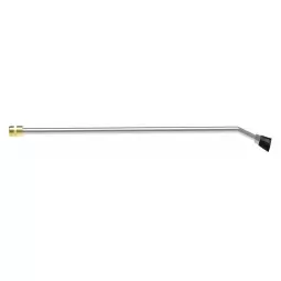 Stainless steel lance for high-pressure washer.